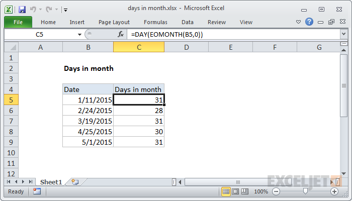 How To Calculate Time In Months In Excel